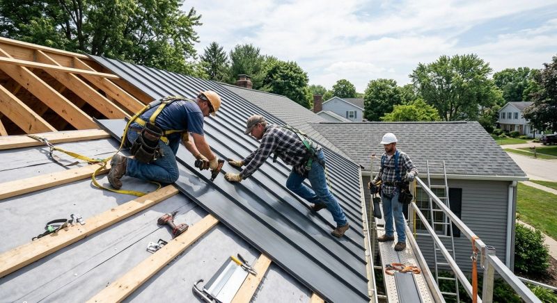 Aluminum Roof Installation in Middletown, NY