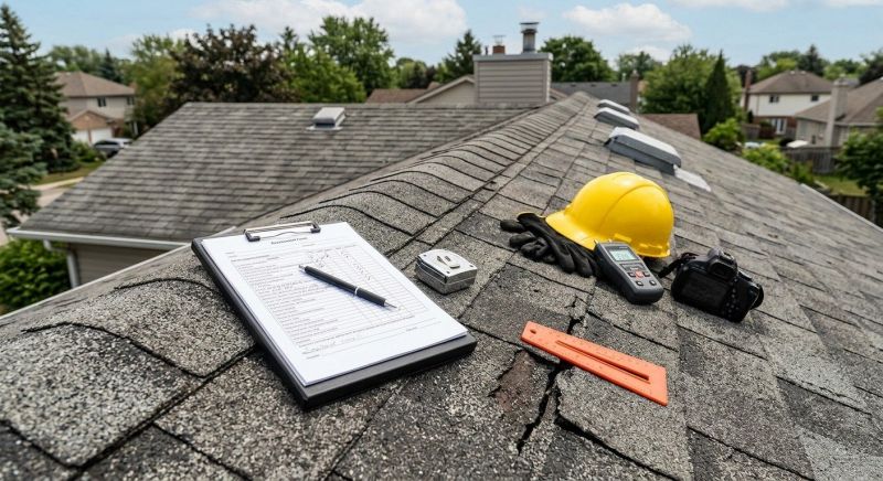 Asphalt Roof Inspection in Middletown, NY