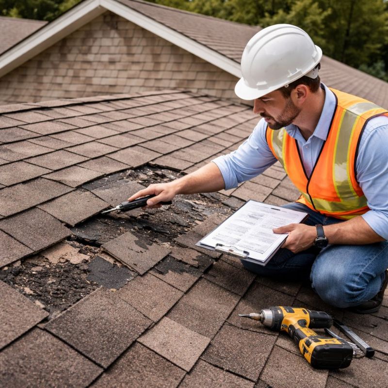 Asphalt Roof Inspection in Poughkeepsie, NY