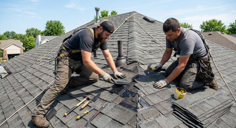 Asphalt Roof Repair in Hyde Park, NY