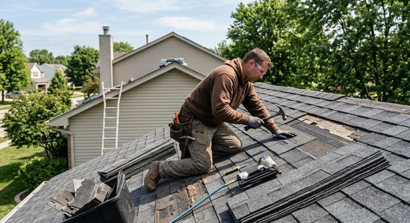 Asphalt Roof Repair in New Paltz, NY