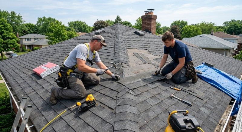 Asphalt Roof Repair in Pleasant Valley, NY