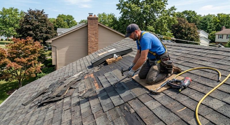 Asphalt Shingles Repair in Middletown, NY