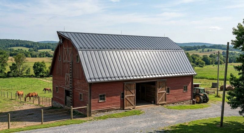 Barn Roof Replacement in Hyde Park, NY