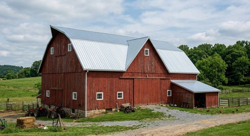 Barn Roof Replacement in Middletown, NY