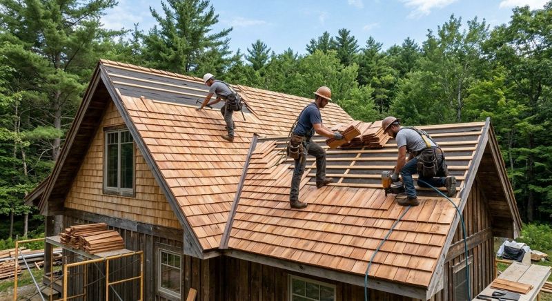Cedar Roof Installation in Rosendale, NY