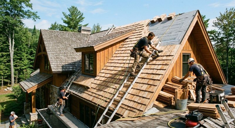 Cedar Roof Replacement in Brewster, NY