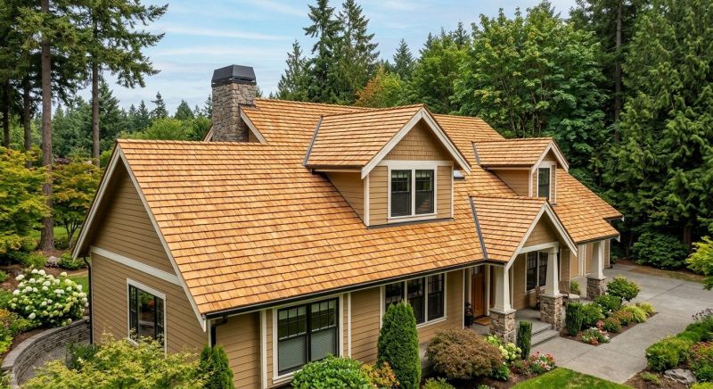 Cedar Shake Roof Construction in Buchanan, NY