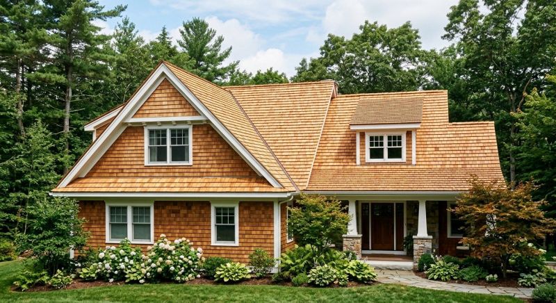Cedar Shake Roof Construction in Central Valley, NY