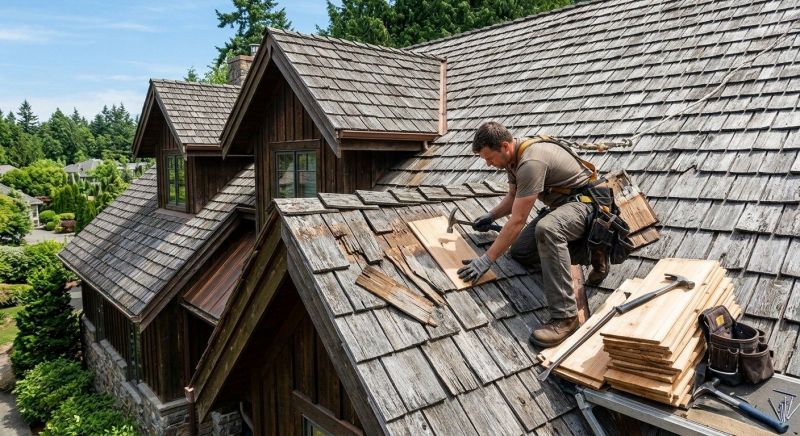 Cedar Shingles Repair in Central Valley, NY