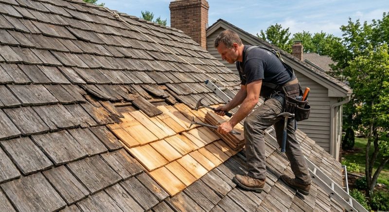 Cedar Shingles Repair in Central Valley, NY