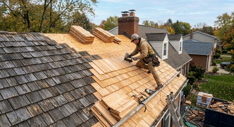 Cedar Shingles Replacement in Marlboro, NY