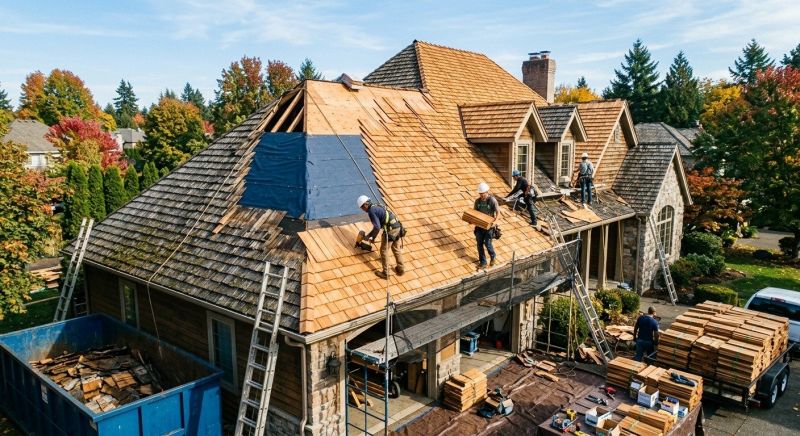 Cedar Shingles Replacement in Slate Hill, NY