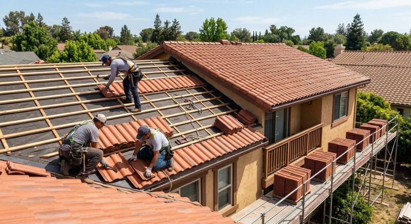 Clay Roof Installation in Fishkill, NY