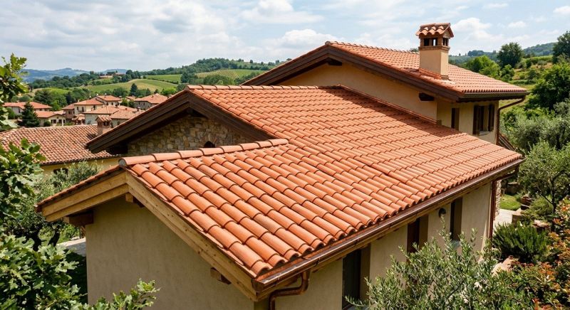 Clay Roof Installation in Gardiner, NY