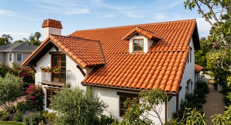 Clay Roof Installation in Orange County, NY
