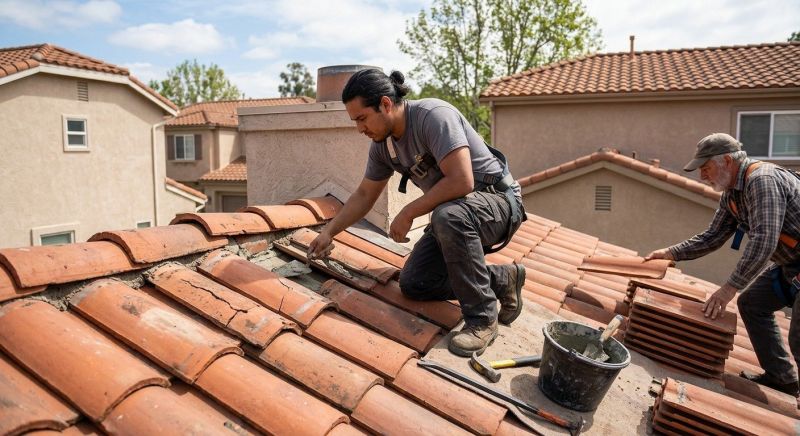 Clay Roof Leak Repair in Orange County, NY
