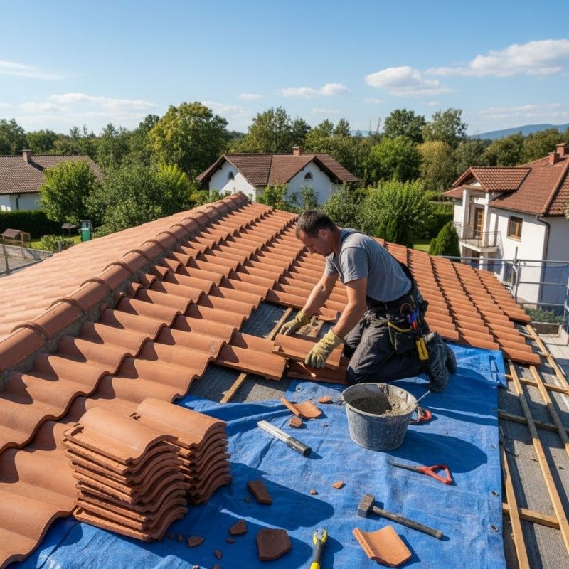 Clay Roof Leak Repair in Orange County, NY