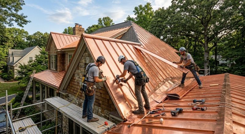 Copper Roof Installation in Orange County, NY