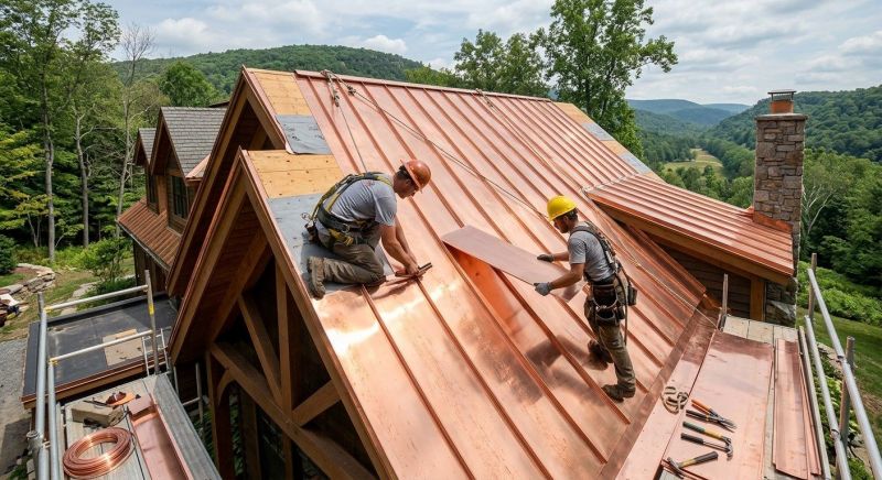 Copper Roof Installation in Orange County, NY