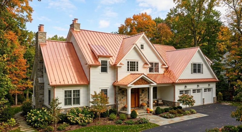 Copper Roof Replacement in Orange County, NY