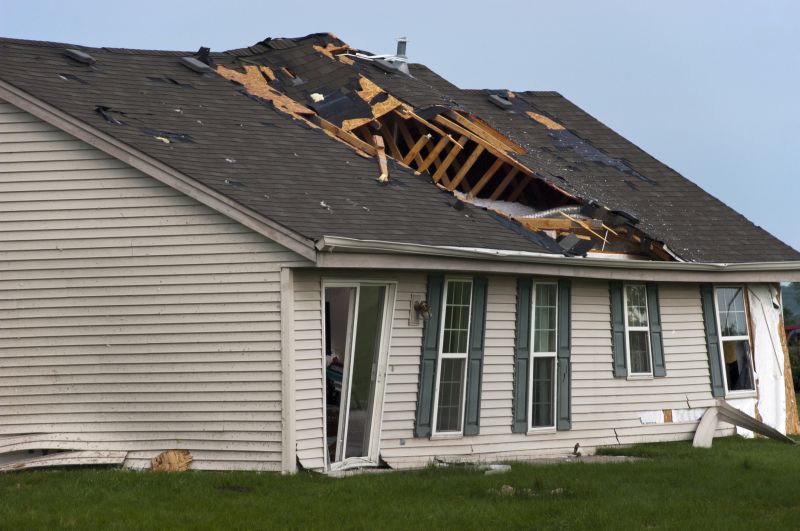 Damaged Roof Replacement in Orange County, NY