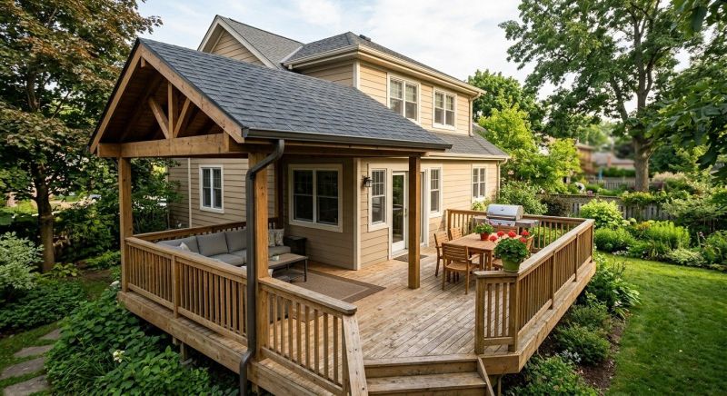Deck Roof Construction in Orange County, NY