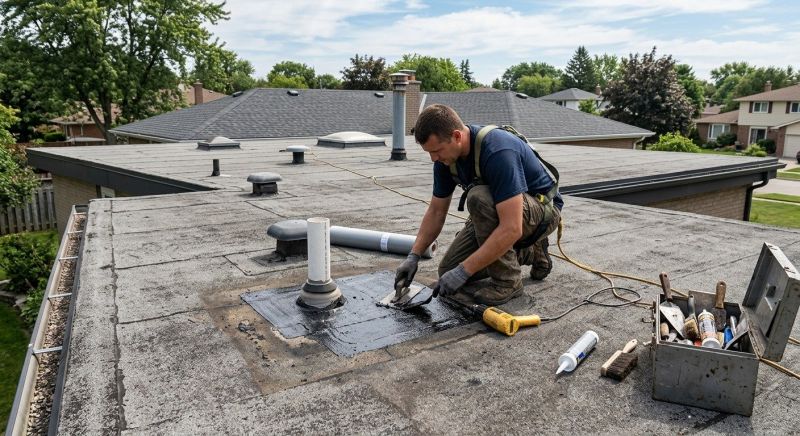 Flat Roof Repair in Croton On Hudson, NY