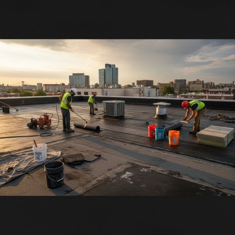 Flat Roof Repair in Montrose, NY
