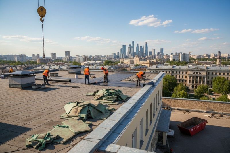 Flat Roof Replacement in Gardiner, NY