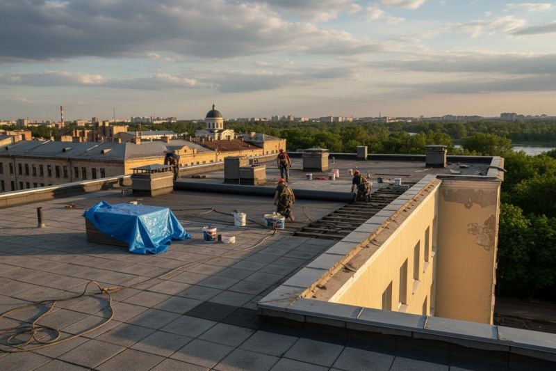 Flat Roof Replacement in Highland Mills, NY