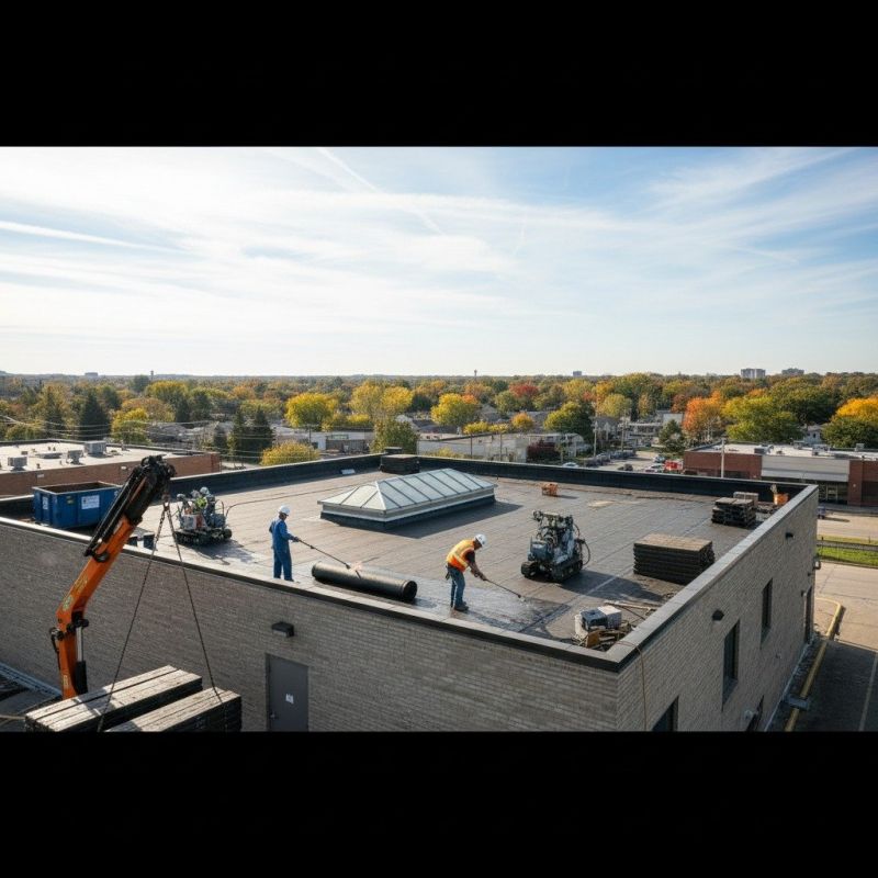 Flat Roof Replacement in Montrose, NY