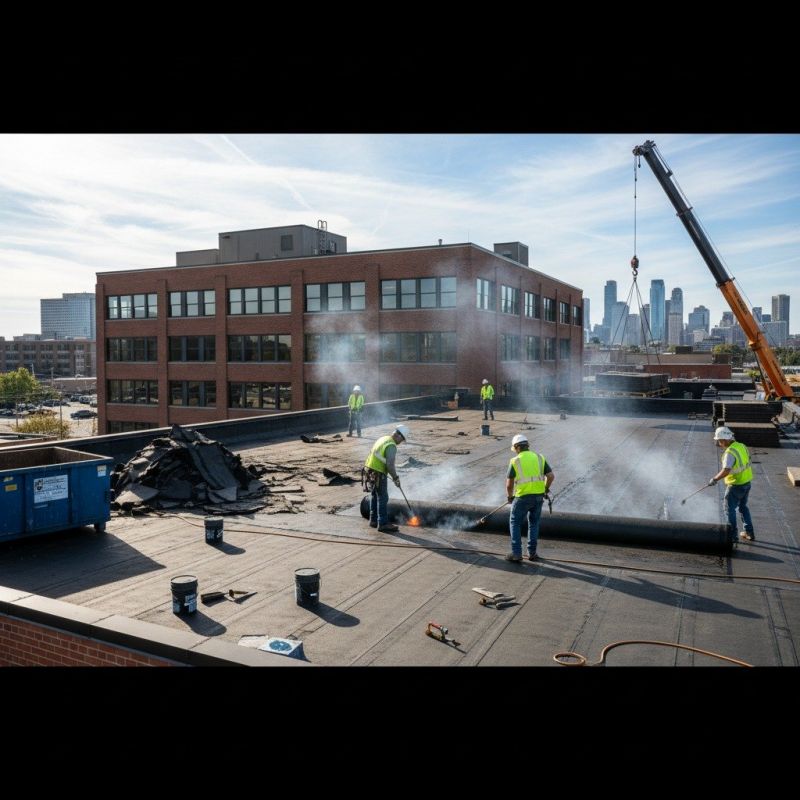 Flat Roof Replacement in Walden, NY