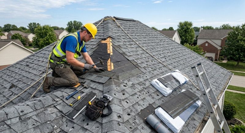 Hail Damage Roof Repair in Greenwood Lake, NY