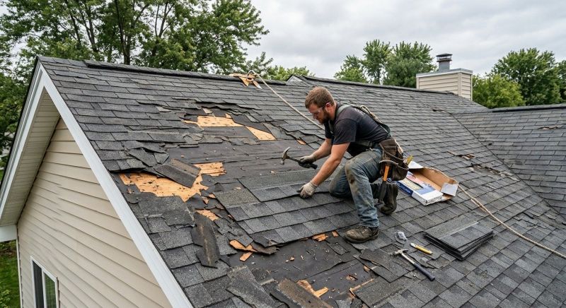 Hail Damage Roof Repair in Greenwood Lake, NY