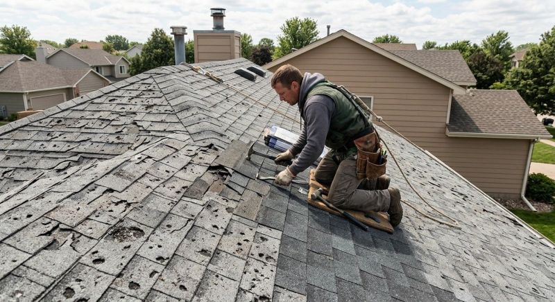 Hail Damage Roof Repair in Hopewell Junction, NY