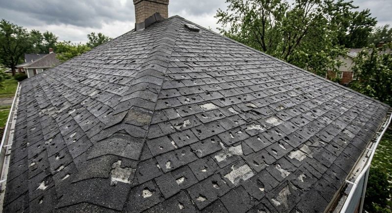 Hail Damage Roof Repair in New Paltz, NY
