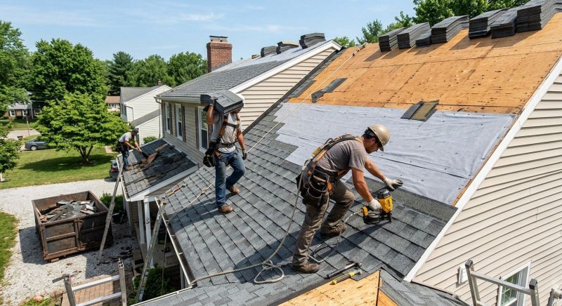 Hip Roof Shingle Replacement in Orange County, NY