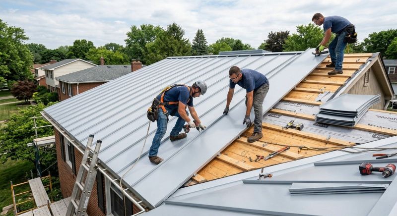 Metal Roof Installation in Cortlandt Manor, NY