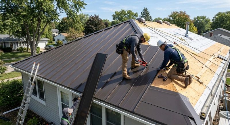 Metal Roof Installation in Pine Island, NY