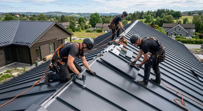 Metal Roof Installation in Slate Hill, NY