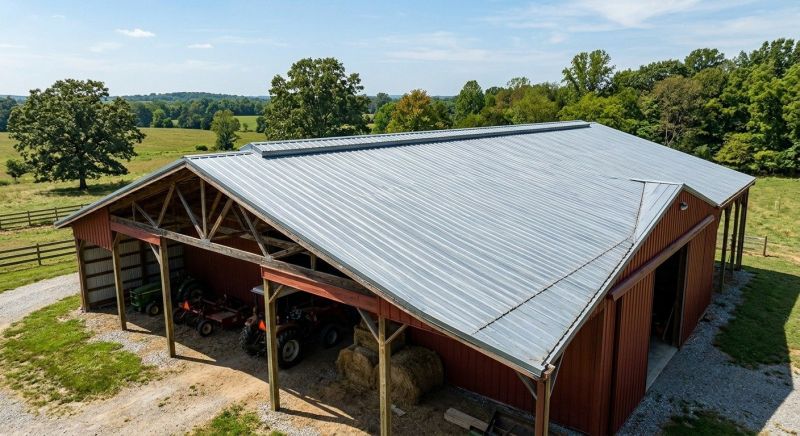 Pole Barn Roof Repair in Somers, NY
