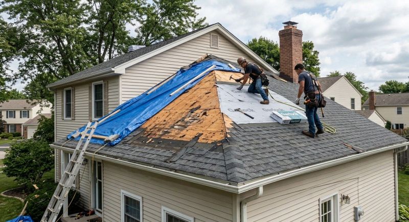 Roof Damage Repair in Highland Mills, NY