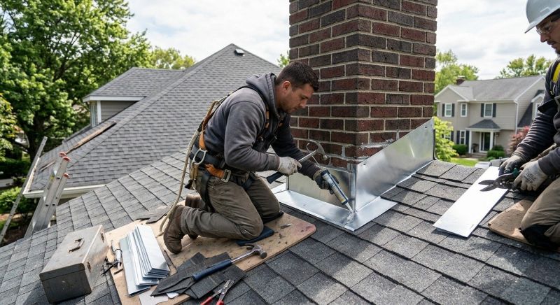 Roof Flashing Installation in Beacon, NY