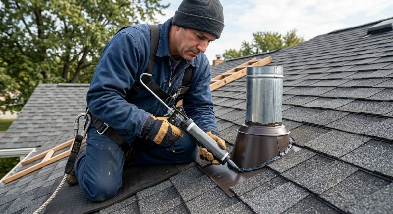 Roof Vent Flashing Repair in Orange County, NY