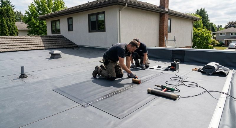 Rubber Roof Repair in Hopewell Junction, NY