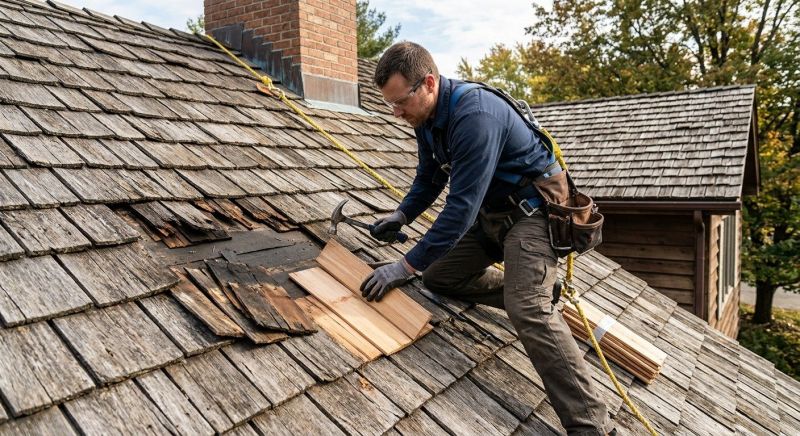 Shake Shingle Repair in Mahopac, NY
