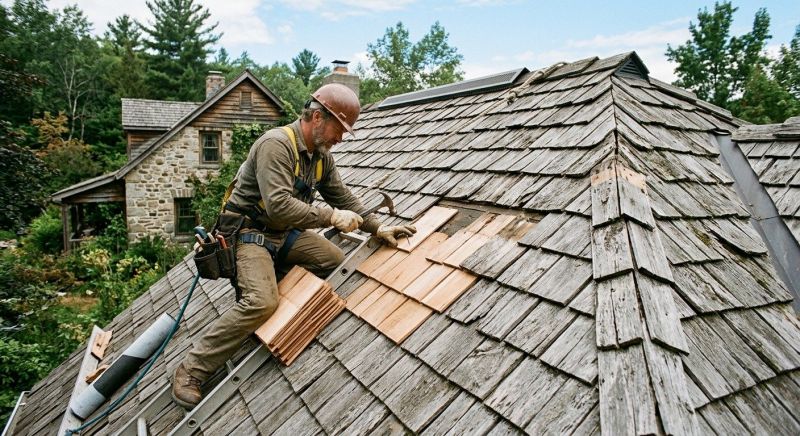 Shake Shingle Repair in Montrose, NY