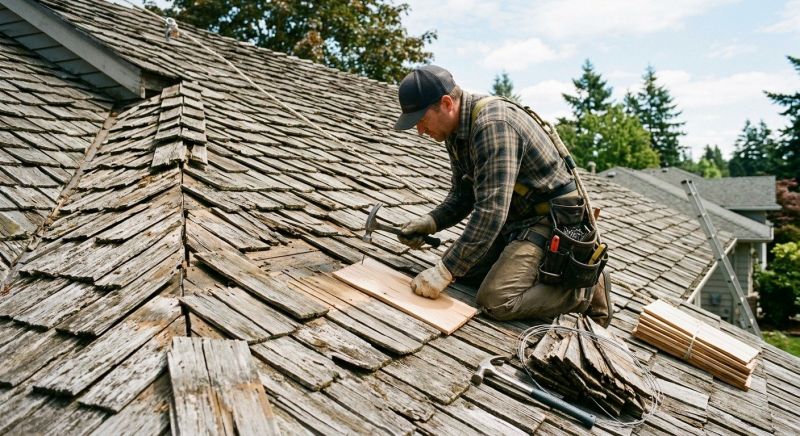 Shake Shingle Repair in Washingtonville, NY