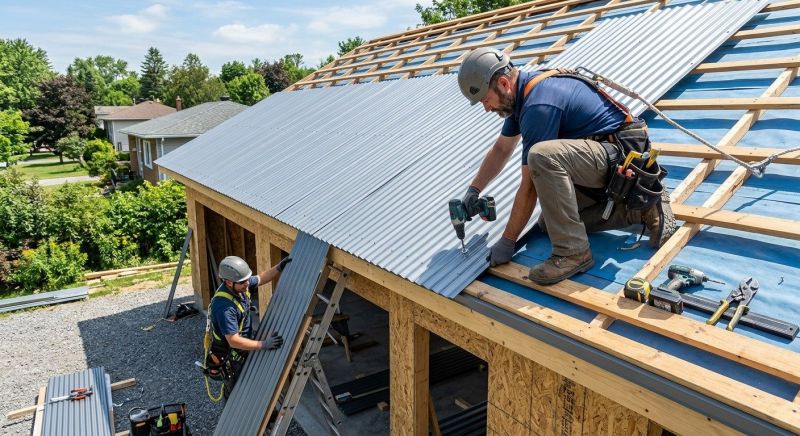 Sheet Roofing Installation in Newburgh, NY